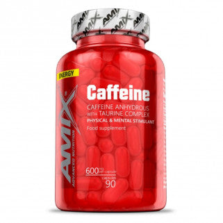 Caffeine + Taurine 90 gélules Amix