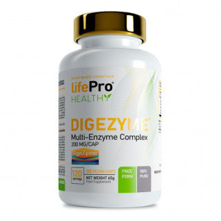 Digezyme 200 mg 120 gélules végétales Life Pro Nutrition
