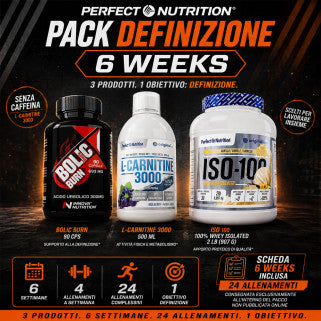 Pack Définition Perfect Nutrition 6 Semaines Perfect Nutrition
