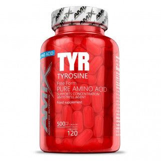 Tyr Tyrosine 120 gélules Amix