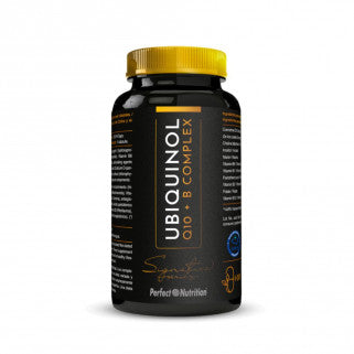 Ubiquinol Q10 + Complexe B 30 gélules végétales Perfect Nutrition