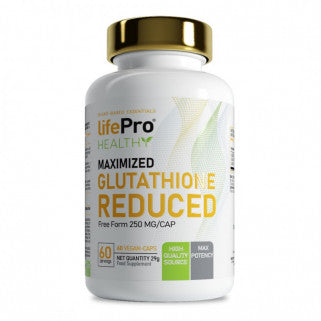 Glutathion Maximized Reduced 60 gélules végétales Life Pro Nutrition