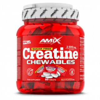 Créatine Monohydrate à Mâcher 60 comprimés Amix
