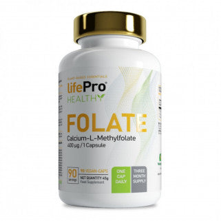 Folate 90 gélules Life Pro Nutrition