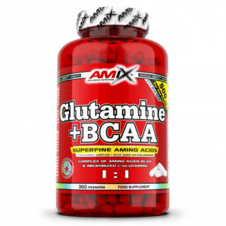 Glutamine + BCAA 360 gélules Amix