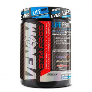 New Venom Stimulant Free 300 g Life Pro Nutrition
