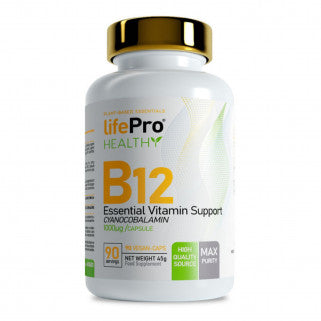 Vitamine B12 90 gélules végétales Life Pro Nutrition