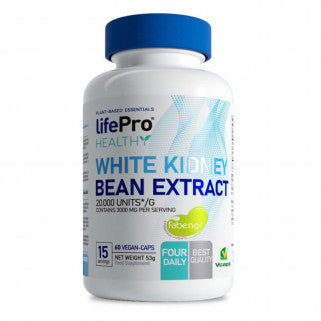 White Kidney Bean Extract 60 gélules Life Pro Nutrition