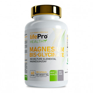 Magnésium Bisglycinate 120 gélules Life Pro Nutrition