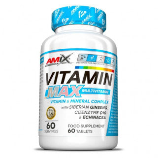 Vitamin MAX Multivitamin 60 comprimés Amix