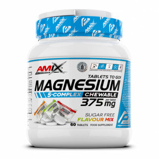 Magnesium 5-Complex à croquer 60 comprimés Amix